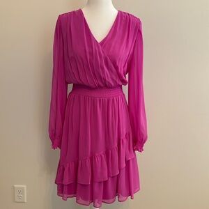 DKNY New with tags wrap dress, surplice waist
